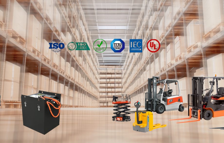 baufar forklift lithium battery