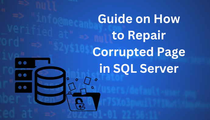 repair page corruption in sql server