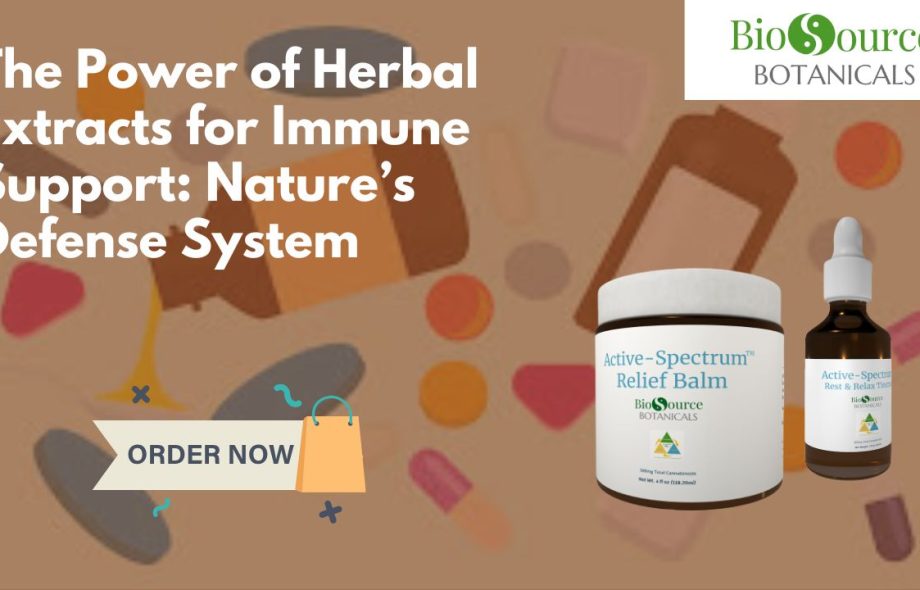 Premium quality botanical extracts