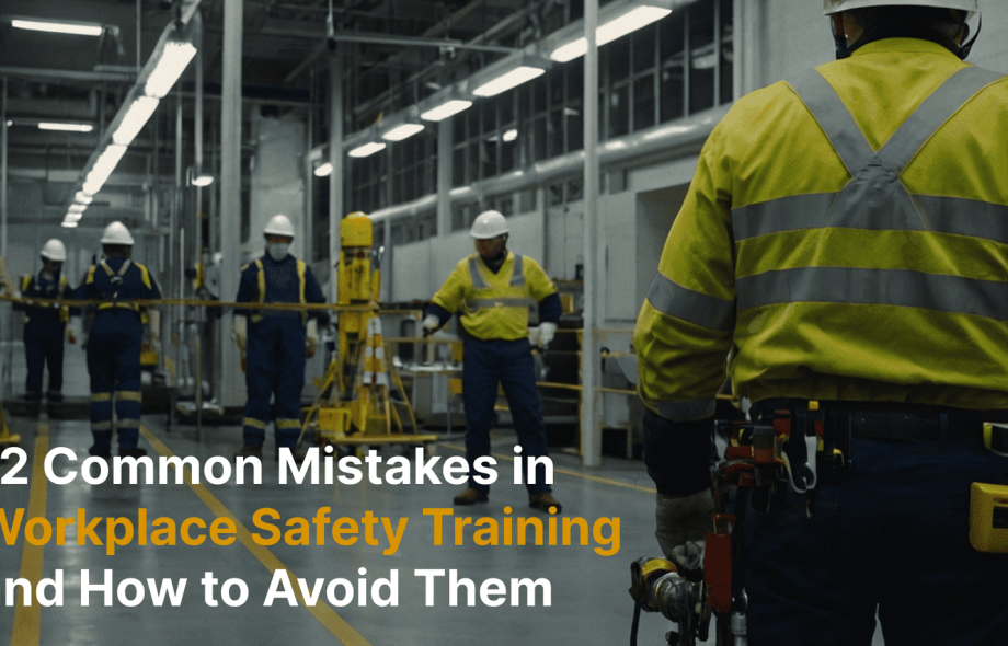 12 Common Mistakes in Workplace Safety Training and How to Avoid Them
