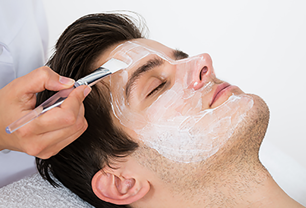 facial for men at home