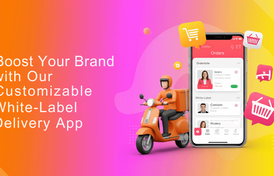 Boost Your Brand with Our Customizable White-Label Delivery App