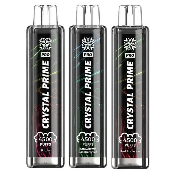 crystal prime pro 4500 puffs box of 10